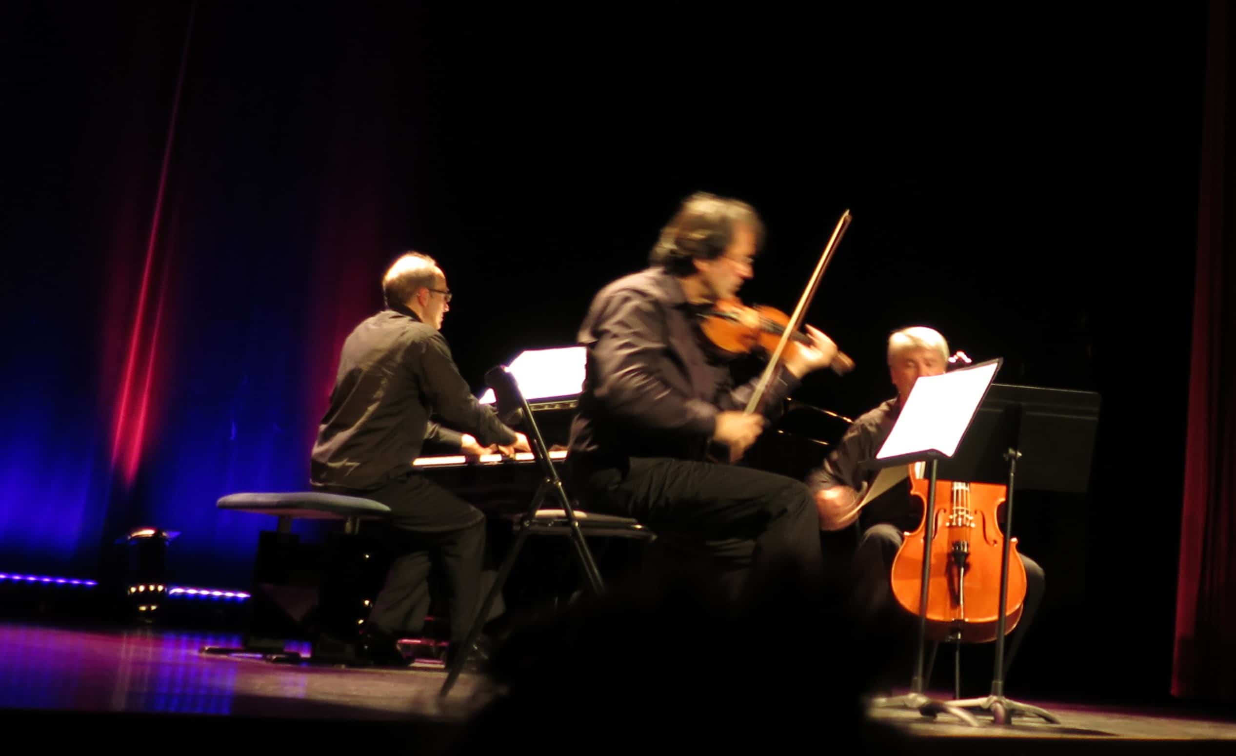Amael Piano Trio on the stage